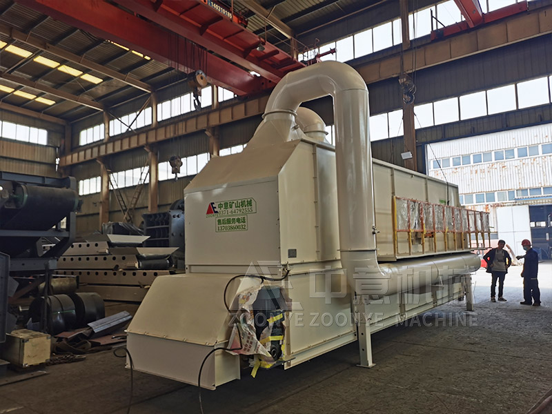 固廢處理設(shè)備風(fēng)選機(jī)實(shí)地工廠圖片
