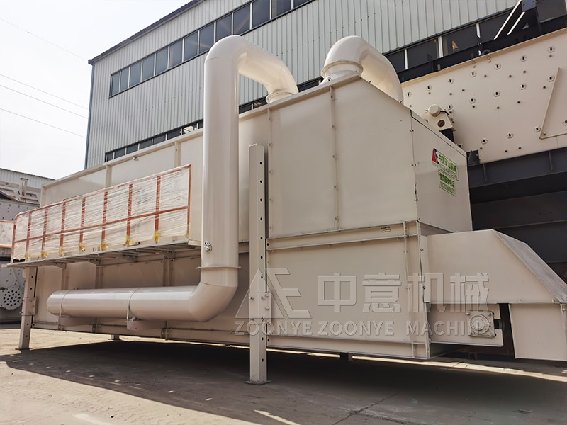 建筑裝修垃圾輕物質(zhì)處理設(shè)備風(fēng)選機實地工廠圖片