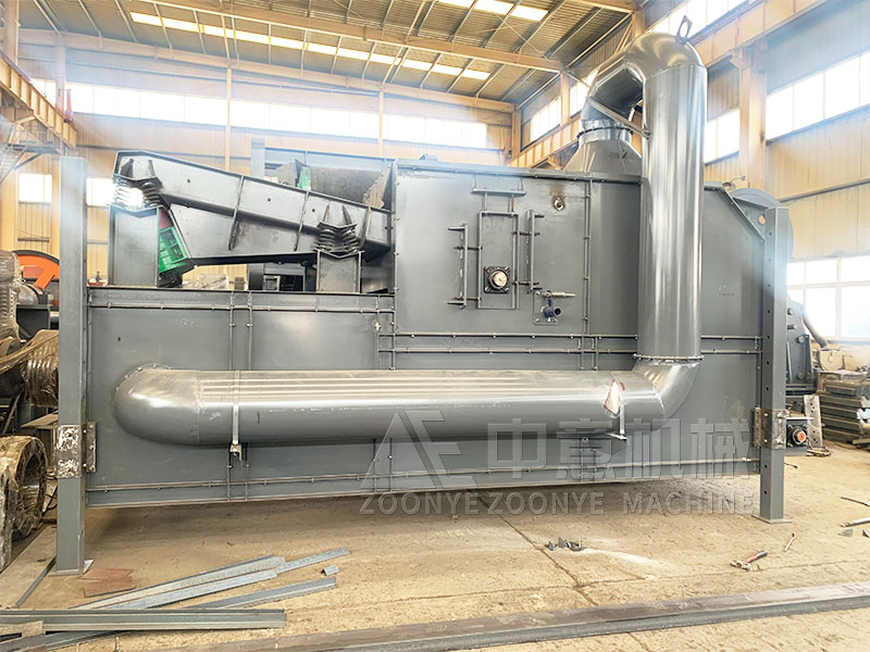 礦物垃圾分選處理成套設(shè)備風選機實地工廠圖片