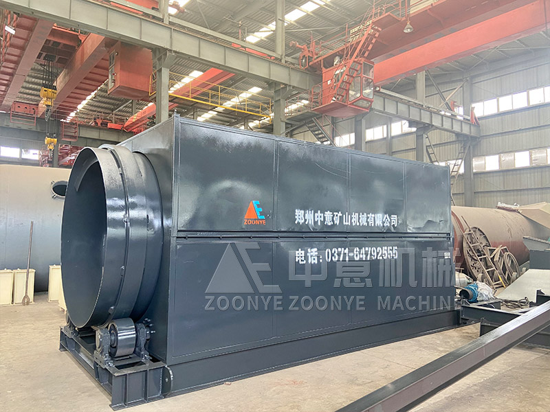 建筑裝修垃圾輕物質(zhì)處理設(shè)備滾筒篩實地工廠圖片