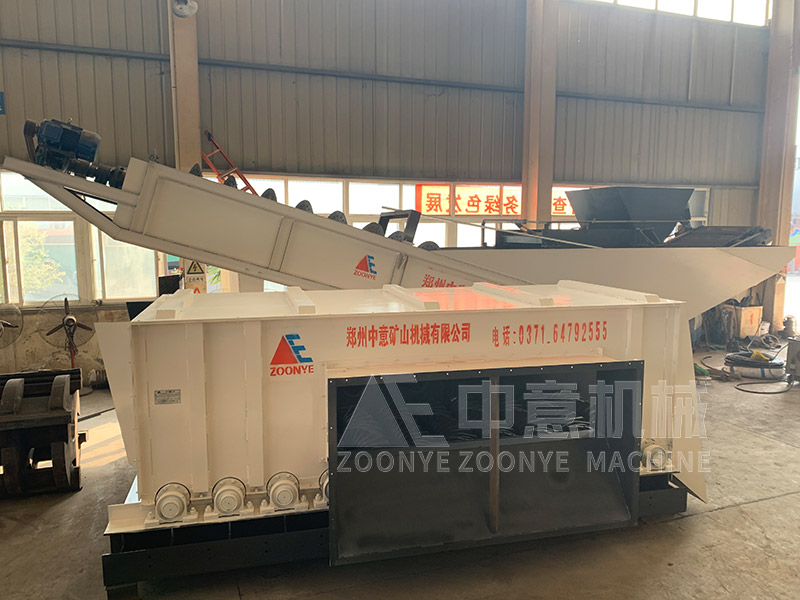 固廢破碎分揀生產(chǎn)線(xiàn)滾軸篩實(shí)地工廠(chǎng)圖片