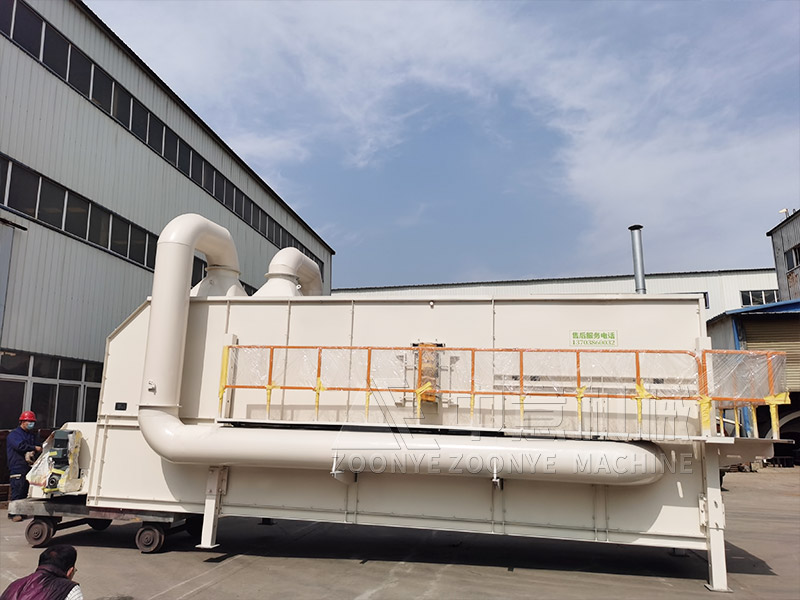 綜合垃圾分揀生產(chǎn)線風(fēng)選機(jī)實(shí)地工廠圖片